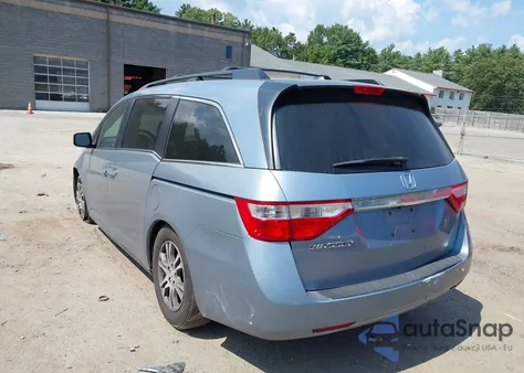 2011 Honda Odyssey Ex-L z USA, uszkodzony, nr VIN 5FNRL5H69BB039484